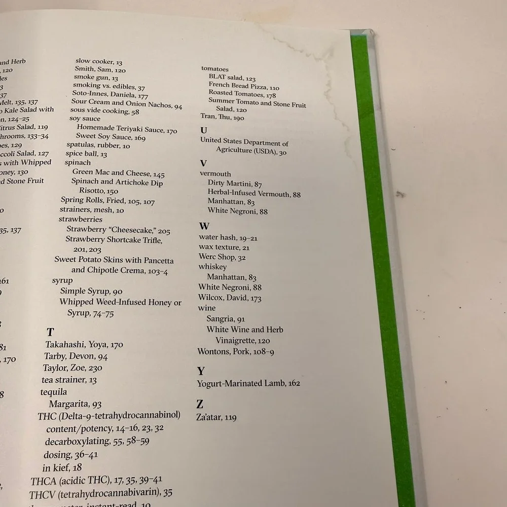 Bong Appetit Mastering the Art of Cooking with Weed MUNCHIES Hardcover Cookbook